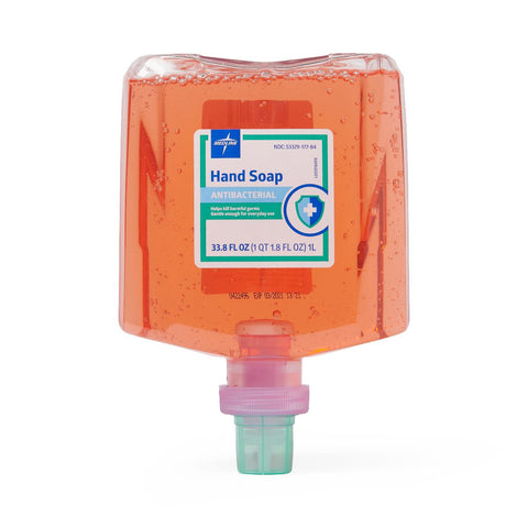 Antibacterial Soap Spectrum™ Liquid 1,000 mL Dispenser Refill Bottle Floral Scent (4/CS) MK-1154005