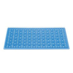 Instrument Finger Mat 3/4 X 10-1/5 X 18-1/5 Inch, Blue, Silicone EACH MK-1158111