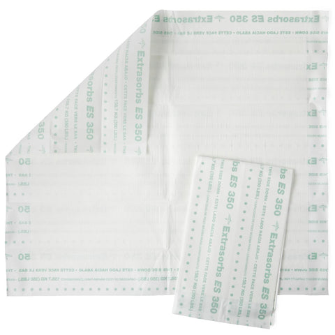 Disposable Underpad Ultrasorbs® Advanced Low Air Loss and Repositioning 30 X 36 Inch Super Absorbent Polymer Heavy Absorbency  EXTRASORB DISP DRYPAD ES350 30"X36" (70/CS) MK-1165727