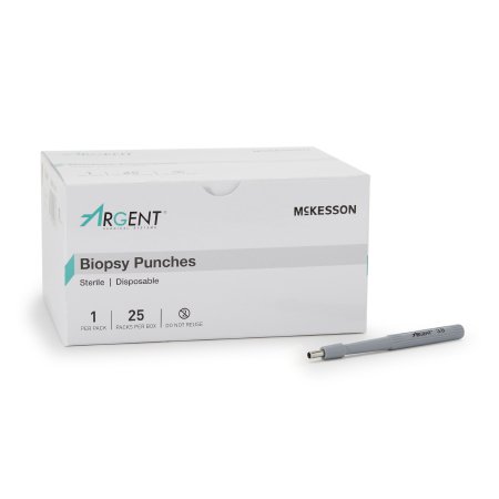 McKesson Biopsy Punch McKesson Argent™ Dermal 3 mm - M-1175172-456 | Each