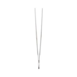 Dressing Forceps Centurion® 5 Inch Length Floor / Office Grade Stainless Steel Sterile NonLocking Thumb Handle Straight Serrated Tips CASE OF 20 MK-1181061