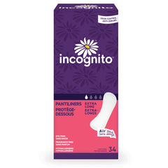 Panty Liner Incognito® Extra Long Light Absorbency EVERYDAY UNSCNTD XLONG (34/BG 12BG/CS) MK-1192541