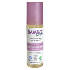 Bath Oil Bambo® Nature Splish Splash 4.9 oz. Bottle Unscented Oil (6/BX 8BX/CS) MK-1192877