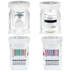 Drugs of Abuse Test Kit McKesson Consult™ AMP, BAR, BUP, BZD, COC, MET, MOR, MOR300, MTD, OXY, PCP, TCA, THC, XTC 25 Tests CLIA Waived BOX OF 25 MK-1193041