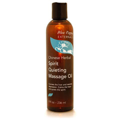 Massage Treatment Blue Poppy Spirit Quieting 8 oz. Bottle Scented Oil MK-1193529