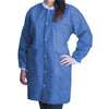 Lab Coat FitMe™ Medical Blue Large Knee Length 3-Layer SMS Disposable MK-1194536