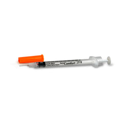 Standard Insulin Syringe with Needle Surecomfort® 0.3 mL 1/4 Inch 31 Gauge NonSafety Regular Wall  (100/BX 5BX/CS) MK-1194764