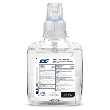 Hand Sanitizer Purell VF Plus™ 1200 mL Ethyl Alcohol Gel Dispenser Refill Bottle VF PLUS 1200ML (4/CS) MK-1194875