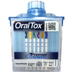 Drugs of Abuse Test Kit OralTox® AMP, COC, OPI, PCP, THC 25 Tests CLIA Non-Waived CASE OF 1 MK-1194931