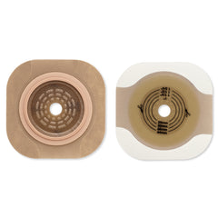 Ostomy Barrier New Image™ Flat CeraPlus™ Precut, Extended Wear Adhesive Tape Borders 1-3/4 Inch Flange Green Code System 1 Inch Opening (5/BX) MK-1195893