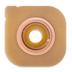 Ostomy Barrier New Image™ Flat CeraPlus™ Precut, Extended Wear Without Tape 1-3/4 Inch Flange Green Code System 7/8 Inch Opening (5/BX) MK-1195898