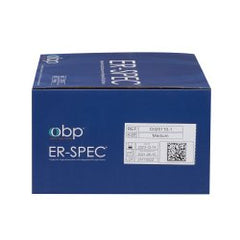 Vaginal Speculum ER-SPEC® Pederson NonSterile Office Grade Acrylic Medium Double Blade Duckbill Disposable Built-In Light Source Box of 18 MK-1198182