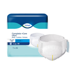 Incontinence Brief TENA Complete + Care Ultra™ Adult 2X-Large Unisex Disposable Moderate Absorbency CARE 2XLG (32/PK 2PK/CS) MK-1198444