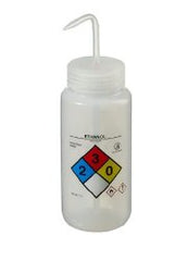 Safety Wash Bottle Fisherbrand™ Ethanol Label / Wide Mouth LDPE 500 mL PACK OF 3 MK-1198969