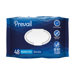 Personal Cleansing Wipe Prevail® Soft Pack Scented 48 Count  8"X12" (48/PK 6PK/CS) MK-1200322