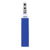 Tubing and Cable Holder NeoGrip Blue, 25 X 115 mm, Mylar, Stainless Steel Clip, Hook and Loop Fabric Box of 40 MK-1200397