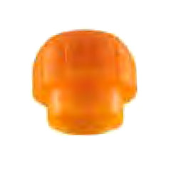 Enteral / Oral Push Fit Cap Orange For Enteral Syringes  (200/BX) MK-1200540