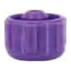 McKesson Enteral Syringe Cap Male ENFit Connector, Purple For Enteral Syringes (100/BX) MK-1200544