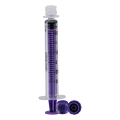 Enteral / Oral Syringe ISOSAF™ LowDose 3 mL Enfit Tip Without Safety ENFIT LOW DOSE W/PUSHFIT CAP PUR 3ML (100/BX) MK-1200564