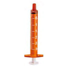 McKesson Oral Syringe 3 mL Oral Tip Without Safety W/CAP 3ML (500/BX) MK-1200580