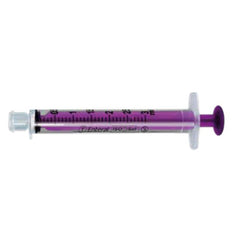 Enteral / Oral Syringe ISOSAF™ Low Dose Single O 3 mL Enfit Tip Without Safety  W/PUSHFIT CAP O RING PUR 3ML (100/BX MK-1200604