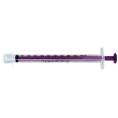 Enteral / Oral Syringe ISOSAF™ Low Dose Single O 1 mL Enfit Tip Without Safety  W/PUSHFIT CAP O RING PUR 1ML (100/BX MK-1200615