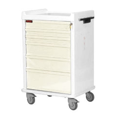 MARKET LAB Standard MRI Cart, 6-Drawer with Key & Lock EACH ML12019