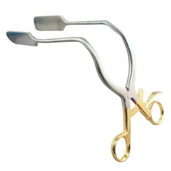 Lateral Vaginal Retractor Gynex® Solid Blade Large Surgical Grade Each MK-1201995