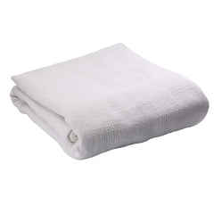 Blanket Chill Stopper 66 X 90 Inch Cotton 2.5 lbs. THERMAL COTTON WHT 100% MK-1202743