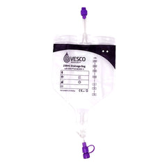 Enteral Drainage Bag with ENFit™ Connector Vesco Medical™ 30 Inch Tubing 250 mL Sterile  W/ENFIT 30" 75CM TUBING STR 250ML (30/CS) MK-1204763