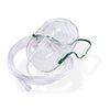 NonRebreather Oxygen Mask MedSource Full Face Style Pediatric Small Adjustable Head Strap / Nose Clip MK-1205048