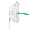 Oxygen Mask MedSource Elongated Style Pediatric Medium Adjustable Head Strap / Nose Clip MK-1205050
