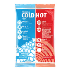 Hot / Cold Therapy Wrap Mueller® General Purpose One Size Fits Most Natural Rubber / Nylon / Polyester Reusable MK-1205171