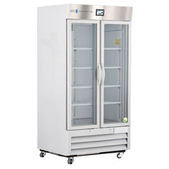 Premier Refrigerator ABS® Laboratory Use 36 cu.ft. 2 Swing Glass Doors Cycle DefrostLAB TEMPLOG PREMIER GLASS DOOR  MK-1206053