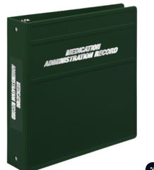 Binder Carstens 3 Ring Hunter Green Side Opening  MEDICAL ADMIN RECORD 3RING HUNTER GRN 4" MK-1206129