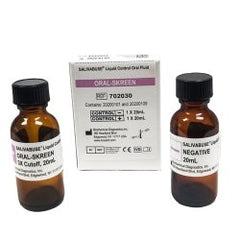 Drugs of Abuse / Toxicology Control Set Salivabuse® Oral-Skreen Oral Fluid Screen Positive Level / Negative Level 2 X 20 mL EACH MK-1206916