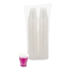 Boardwalk® 3 oz. Polypropylene Drinking Cup Translucent Disposable SL/CS MK-1207780