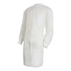 Lab Coat McKesson White Large / X-Large Knee Length Spunbond Polypropylene Disposable MK-1207905