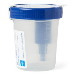 Specimen Container 120 mL (4 oz.) Screw Cap Patient Information Sterile Fluid Path CASE OF 250 MK-1207957