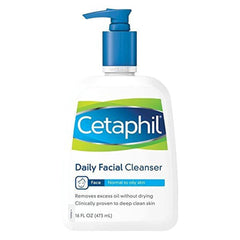 Facial Cleanser Cetaphil® Daily Facial Cleanser Liquid 16 oz. Pump Bottle Unscented MK-1208026