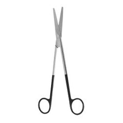 Dissecting Scissors V. Mueller® SuperCut Mayo 9 Inch Length OR / Surgical Grade German Stainless Steel NonSterile Finger Ring Handle Curved Blunt Tip / Blunt Tip EACH MK-1208457