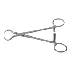 Spinal Perforating Forceps V. Mueller® Lewin 7-1/4 Inch Length OR / Surgical Grade German Stainless Steel NonSterile Locking Finger Ring Handle Curved Serrated 1 X 1 Prongs EACH MK-1208479