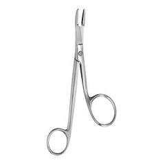 Needle Holder / Scissors V. Mueller® Gillies-Sheehan 6-1/8 Inch Length Cross Serrated Jaws Finger Ring Handle Each MK-1208489
