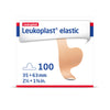 Adhesive Strip Leukoplast® Elastic Fabric Tan 1-3/8 X 2-1/2 Inch NonSterile MK-1209129