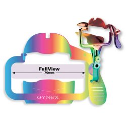 Vaginal Speculum Gynex® FullView™ Graves NonSterile Surgical Grade Titanium Coated Stainless Steel Large Reusable Without Light Source Capability Each MK-1209780
