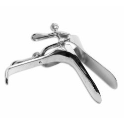 Vaginal Speculum Graves Sterile Surgical Grade Stainless Steel Medium Disposable Without Light Source Capability Case of 20 MK-1210457