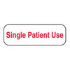 Pre-Printed Label UAL™ Auxiliary Label White Paper Single Patient Use Red Safety and Instructional 1/2 X 1-1/2 Inch MK-1210582