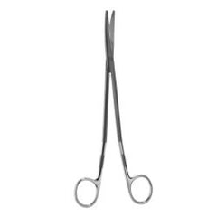 Facelift Scissors Snowden-Pencer® Diamond-Seredge™ Gorney 8 Inch Length OR / Surgical Grade German Stainless Steel / Tungsten Carbide NonSterile Finger Ring Handle Curved Blunt Tip / Blunt Tip EACH MK-1210665