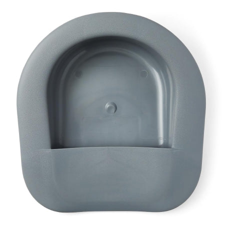 Bariatric Bedpan Medline Female Gray 80 oz.  TAPERED FRNTLOOP HNDL 900LB CAP (4/CS) MK-1210777