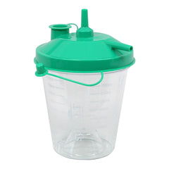 McKesson Suction Canister 800 mL Sealing Lid W/FLOAT VALVE SHUTOFF DISP 800CC (48/CS) MK-1211283